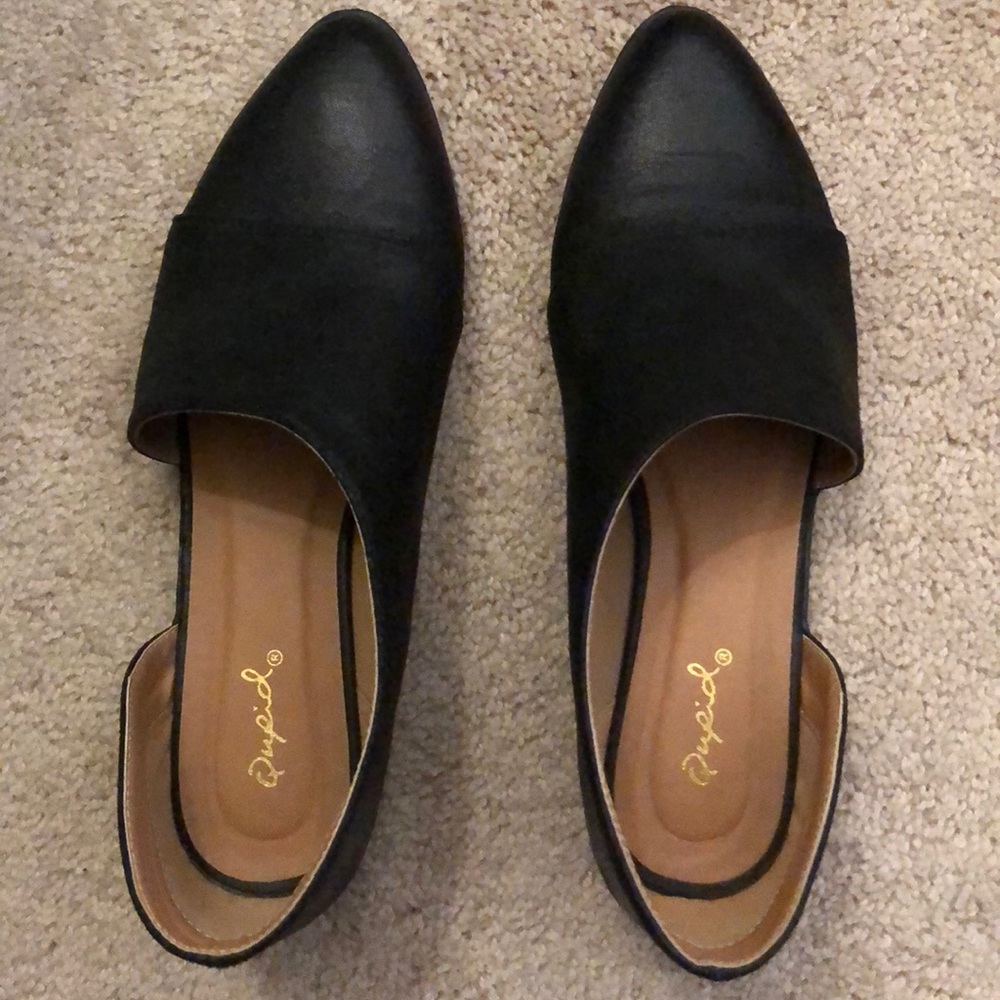 Qupid Black Booties